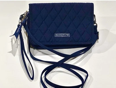 Vera Bradley RFID 3-in-1Crossbody Bag - Classic Navy - Image 1 of 4