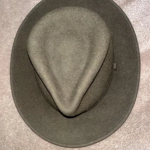 Vintage Bollman Hat The Natural Wool Felt Outdoor Fedora Brown Size Med USA Made - Picture 1 of 6