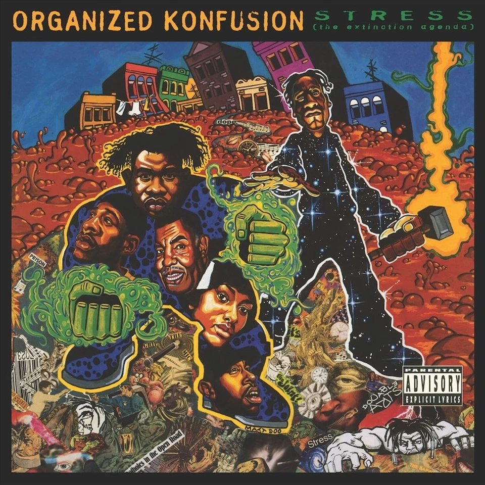 ORGANIZED KONFUSION STRESS: THE EXTINCTION AGENDA NEW LP - Image 1 of 1
