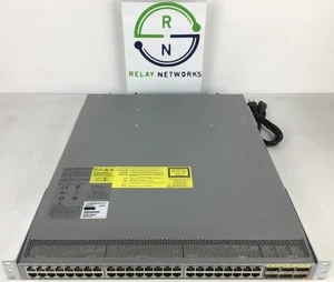Cisco N9K-C9372TX-E Nexus 9300 48 port 1/10G-T, 6 port 40G QSFP+ N9K-PAC-650W-B - Picture 1 of 10