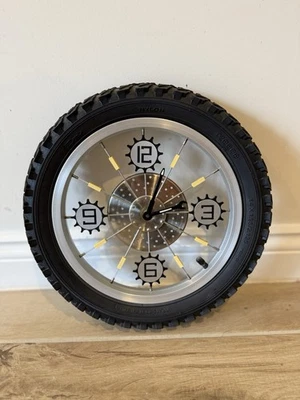 Bike Wheel and Cog Clock - Image 1 of 3