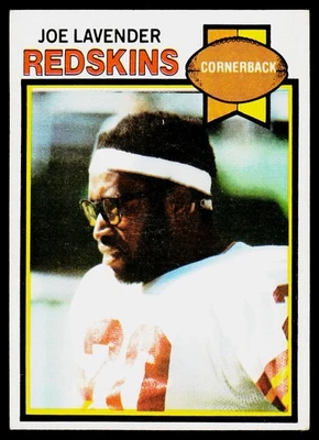 Joe Lavender, 1979 Topps, #31, Washington Redskins, - Image 1 of 2
