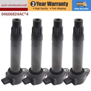 4x Ignition Coils for Jeep Compass Patriot Chrysler Sebring Dodge 1.8L 2.0L 2.4L - Picture 1 of 7