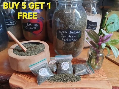 Plant Fertiliser Organic Seaweed 100% Natural Plants Feed.