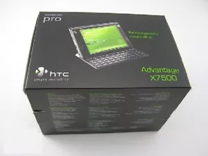 HTC ADVANTAGE X7500 (SENZA SIM-LOCK) smartphone WLAN GPS 3G 3,2MP TOMTOM NUOVO IMBALLO ORIGINALE - Foto 1 di 4