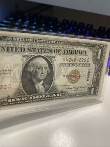 Error misaligned 1935A HAWAII Dollar 《Almost Trinary# 42464220》UNC!Super Rare! - Picture 1 of 3