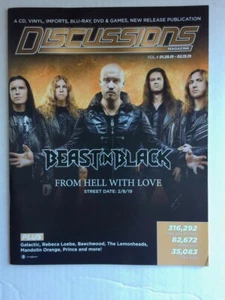 Beast In Black Cover - Discussions Magazine V21, Industry Mag, From Hell With Lo - Picture 1 of 1