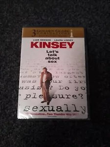 Kinsey DVD 2005 Liam Neeson True Life Doctor Movie Drama Region 1 New Sealed - Picture 1 of 4