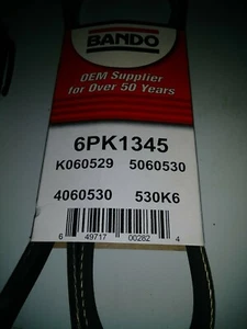 Serpentine Belt Bando 6PK1345 - Foto 1 di 1