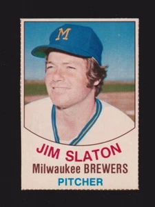 Hostess #105 1977 Jim Slaton Milwaukee Brewers Ex A - Imagen 1 de 2