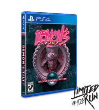 Demon's Tilt PS4 Playstation 4 + PS5 (Devil's Crush Pinball) Presale Limited Run