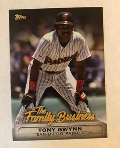 2019 Topps Update The Family Business #FB-16 Tony Gwynn