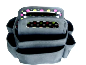 Bastelorganisation Tragetasche. Desktop Organizer schwarz 9" x 8" Posten Abschnitt - Bild 1 von 6