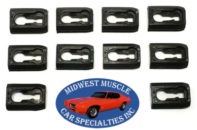 81-90 Ford Escort Mercury Lynx Body Fender Door Quarter Molding Trim Clip 10p SY - Image 1 of 4