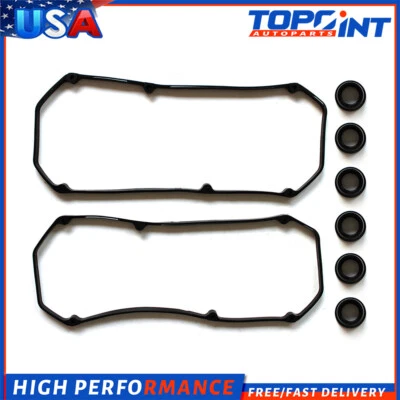 Junta da tampa da válvula do motor para 1999 - 2003 Mitsubishi Galant 3.0L 181CID V6 GASOLINA - Imagem 1 de 4