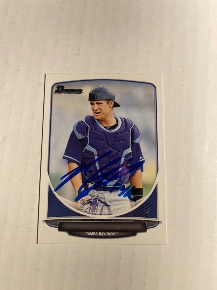 Tampa Bay Rays NICK CIUFFO Signed Card - Image 1 of 1
