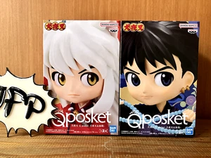 Q posket Inu Yasha Figure Inuyasha Miroku Set Qposket BANPRESTO New - Picture 1 of 4