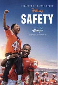Official Disney Saftey Football Movie Family Disney+ Poster 27x40 NEW IN HAND - Picture 1 of 1