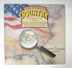 STAR SPANGLED COUNTRY  THE HITS OF '84  LP  COMPLIATION ALBUM  13 ARTISTS - Picture 1 of 3