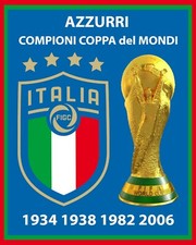 Italy FIFA World Cup Champions Wall Art Poster, 8x10 Team Photo