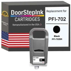 DoorStepInk Compatible Ink Cartridge for Canon PFI-702 700mL Black-USA - Picture 1 of 5
