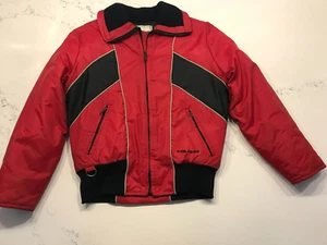 90er Jahre Vintage Polaris Indy Jacke Damen Größe S Schneemobil MADE IN USA rot - Bild 1 von 8