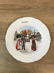 Plato vintage de porcelana 67 ranrupt de 7 - Imagen 1 de 5