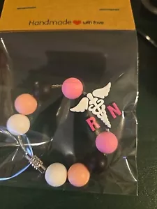 Nurse Tumbler Stanley Cup Handle Charm Keychain Backpack - Picture 1 of 1