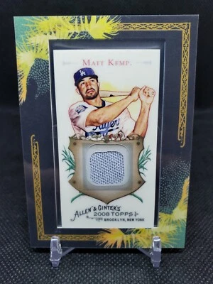 Matt Kemp 2008 Topps Allen & Ginter's GAME-WORN PANTS #AGR-MK Dodgers - Image 1 of 2