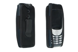 caseroxx Leather-Case with belt clip compatible with Nokia 8210 4G made from gen - Picture 1 of 4