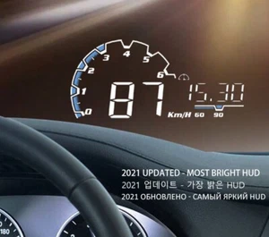 VH300 Car HUD 5.5' Head Up Display OBD EUOBD Windshield Speedometer Projector - Picture 1 of 6