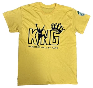 Seattle Mariners Hall of Fame King Felix Hernandez T-Shirt 8/12/23 Medium Sga - Bild 1 von 4
