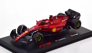1:43 Bburago Ferrari F1-75 Leclerc 2022 - Picture 1 of 3