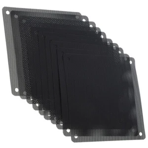 10 Pcs Châssis Antipoussière Filet Refroidisseur Grille Ventilateur De Refroidissement Pièces Ordinateur Grilles - Photo 1/12