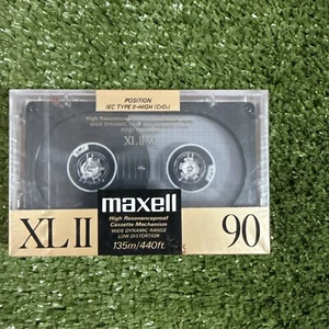 Nuevo 1 Maxell XLII 90 IEC TIPO II Alta (CrO2) Alta Resonancia Amortiguación Cassette - Imagen 1 de 4