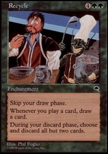 [1x] Recycle - Played, English - Tempest MTG Magic