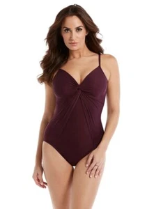 Miraclesuit Love Knot Shiraz Swimsuit 6516659 Underwire BNWT AU12,AU14,AU16,AU18 - Bild 1 von 6