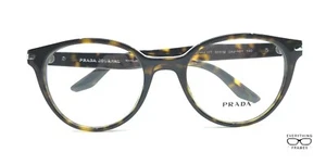 Prada PR07T 2AU-1O1 Tortoise Eyeglasses New Authentic 50 - Picture 1 of 6