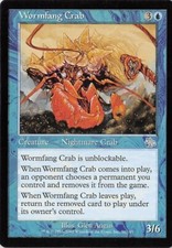 Wormfang Crab *Uncommon* Magic MtG x1 Judgment SP