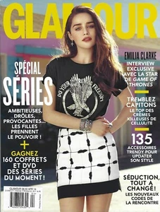 EMILIA CLARKE GAME OF THRONES GLAMOUR MAGAZINE FRANCE FRENCH APRIL 2014 ๐ - Picture 1 of 3