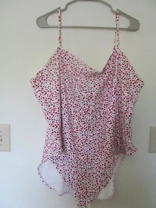 OLD NAVY Women's PLUS Size 4X Knit Cami Bodysuit- Floral - Picture 1 of 2