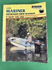 Clymer Repair Shop Service Manual B712 Mariner Outboard 2 - 48 hp 1976 - 1984 - Picture 1 of 5