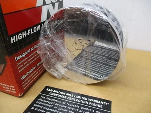 K&N RC-0170 Clamp-On Round Air Engine Filter High Performance Washable - Imagen 1 de 6