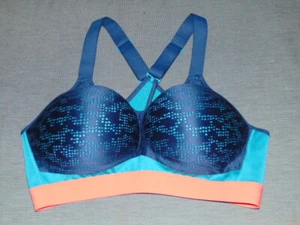 M&S Sports Bra 'Good Move' Non-Wired High Impact Cross Back 42A Navy Mix BNWT - Picture 1 of 1