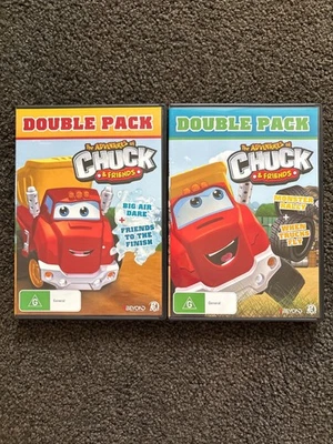 The Adventures of Chuck & Friends Double Pack DVDs X 2 Region 4 Free Postage - image 1 of 4
