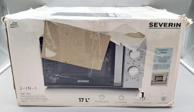 Severin MW 7780 Mikrowelle Microwave Freistehend 700 Watt 17 Liter #KT8406X-- - Bild 1 von 4