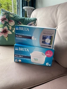 BRITA MAXTRA PRO All-in-1 Water Filter Cartridge 6 Pack - Original BRITA Refill - Picture 1 of 5
