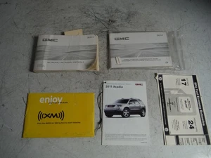 2011 GMC Acadia Owner's Manual Operator Handbook Guide Pamphlet Set OEM - Picture 1 of 14