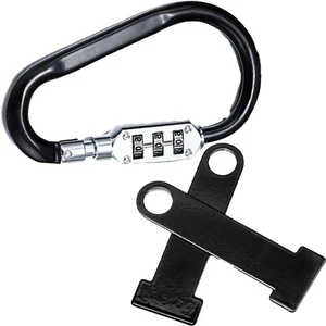 3Pc Universal Anti-theft Helmet Lock Multi-Function Combination Code Lock HOT - Bild 1 von 14