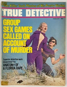 True Detective Magazine, February 1972, Vintage True Crime Stories, Pulp - Picture 1 of 4